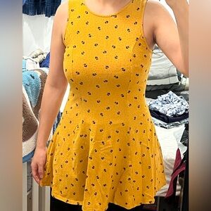 Cute orange dresss forever 21 S